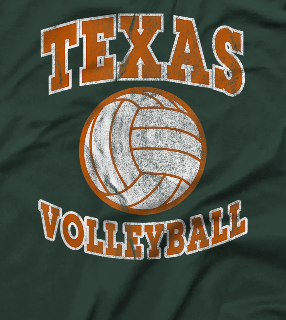 Texas Volleyball Vintage distressed T-Shirt