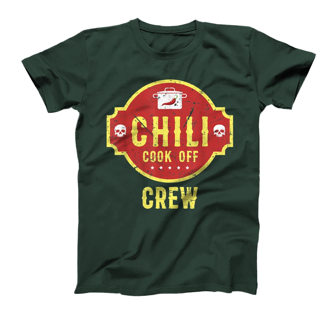 Chili Cook Off Crew Competition Cooking Spicy Texas Fair T-Shirt