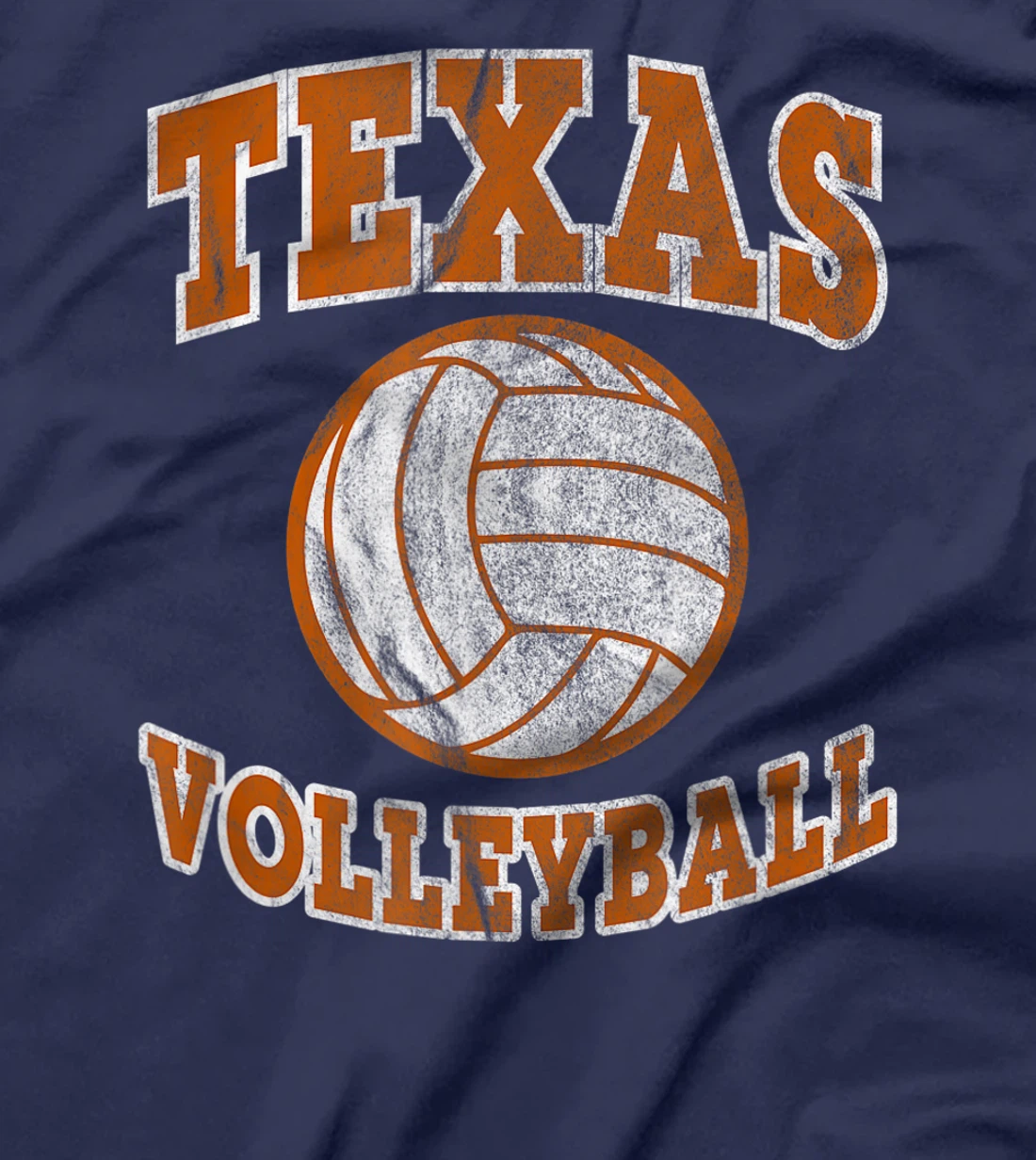 Texas Volleyball Vintage distressed T-Shirt