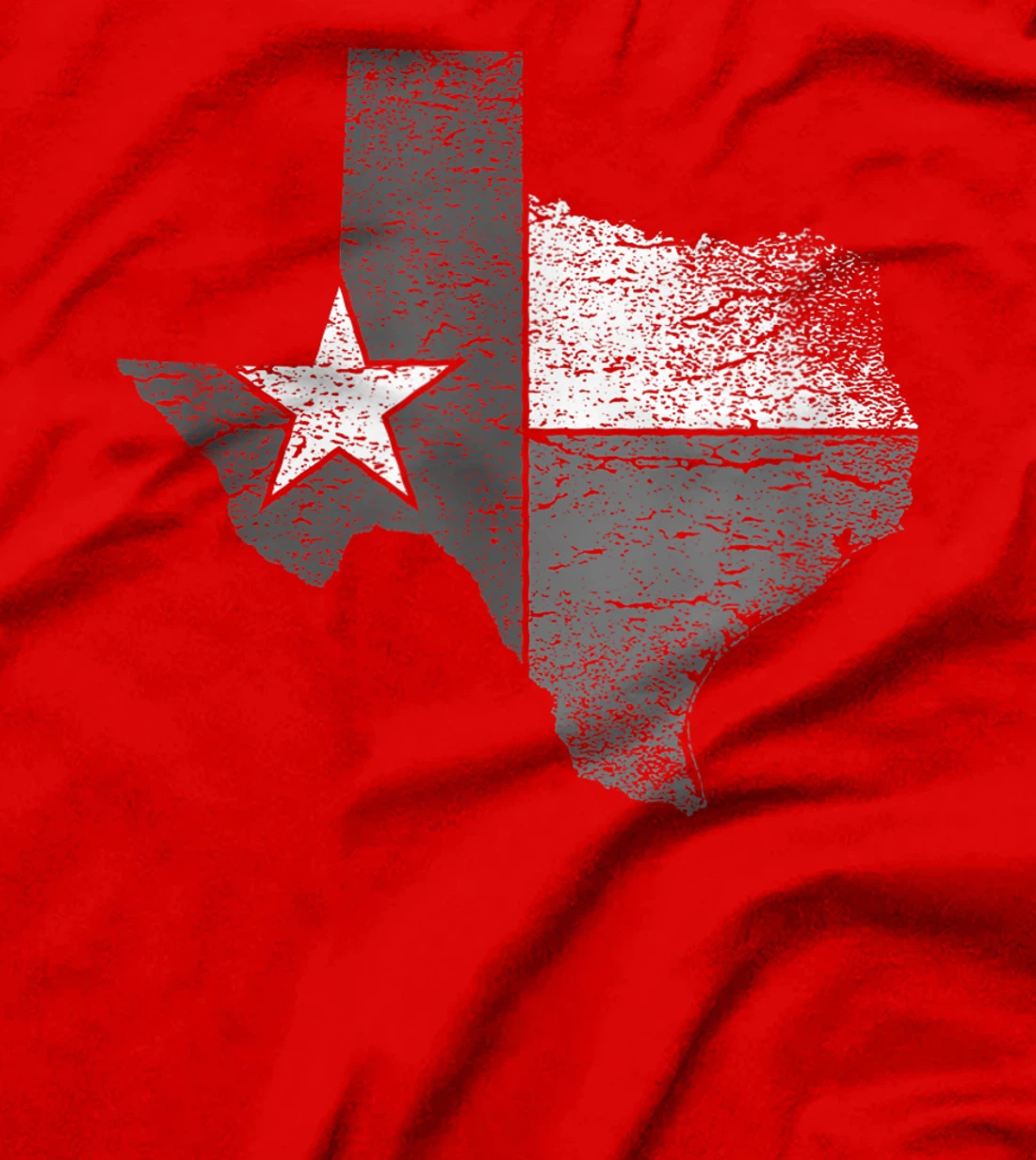 Texas Tshirt Women Men | Texas State Flag Map Black & White T-Shirt