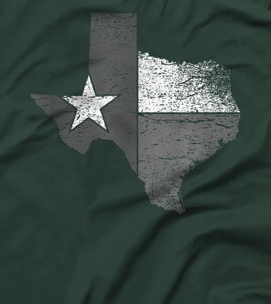 Texas Tshirt Women Men | Texas State Flag Map Black & White T-Shirt
