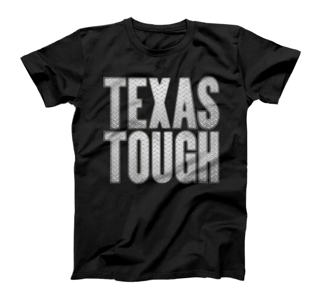TEXAS TOUGH Diamond-Plated Look Premium T-Shirt