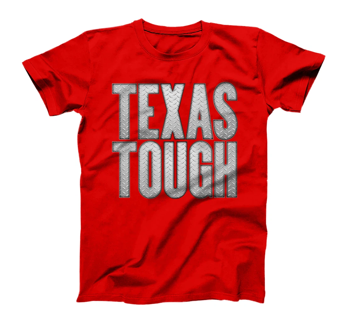 TEXAS TOUGH Diamond-Plated Look Premium T-Shirt