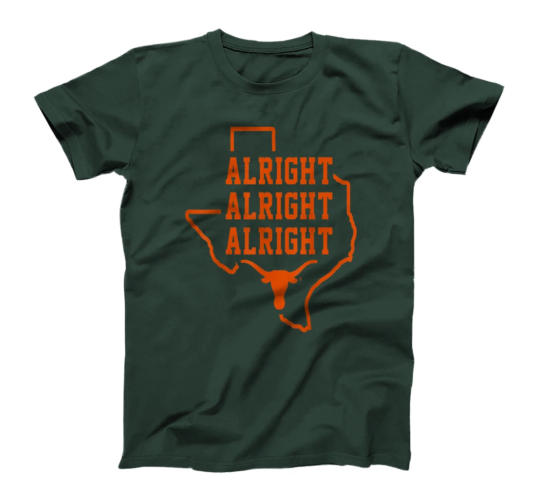 Texas Longhorns Alright 3x !!! - Apparel T-Shirt