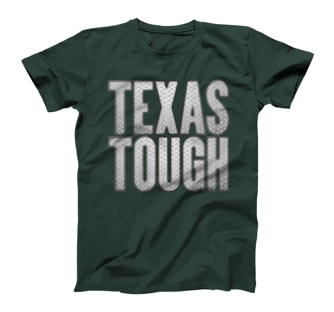 TEXAS TOUGH Diamond-Plated Look Premium T-Shirt