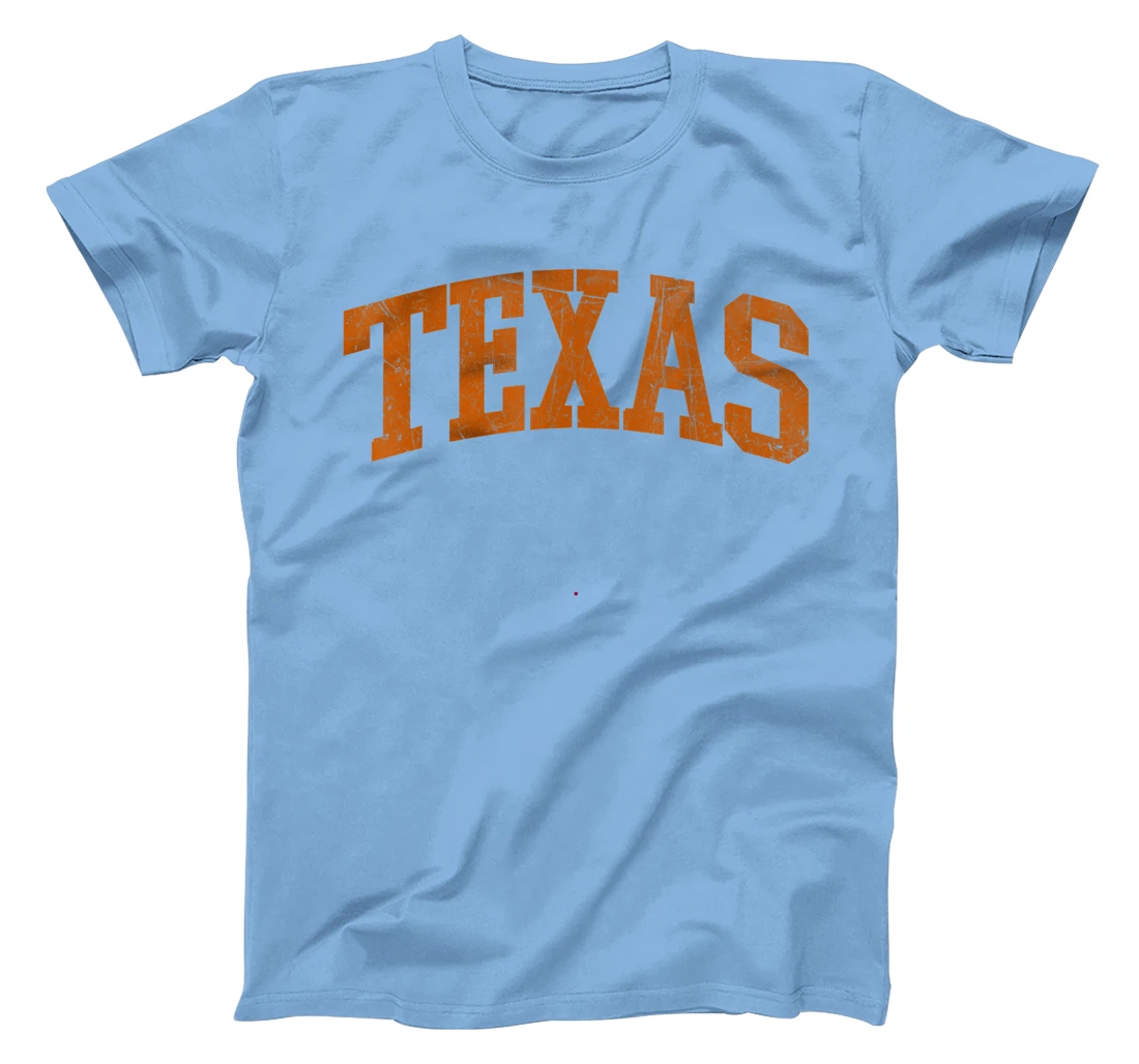 Texas TX USA vintage Athletic University & College Style T-Shirt