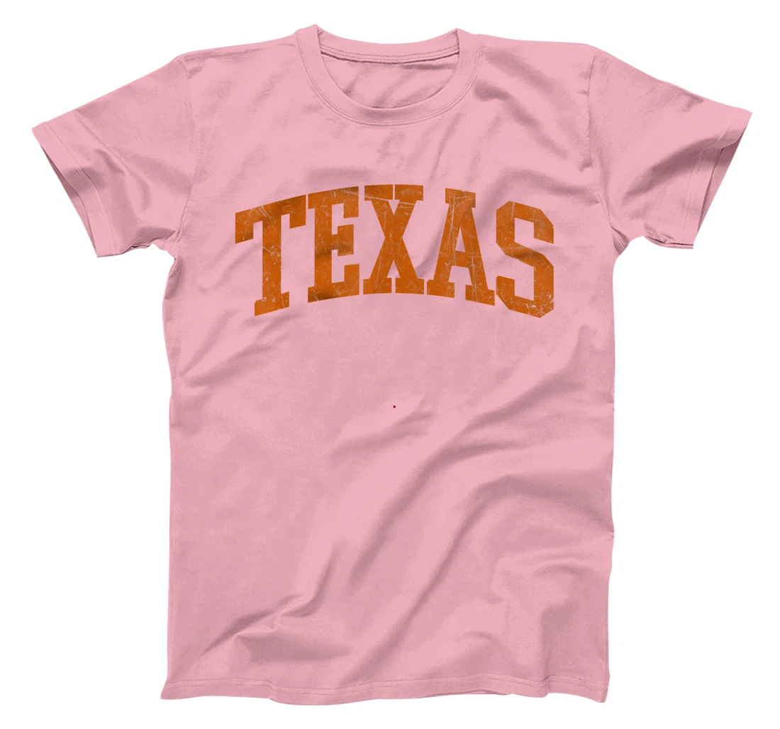 Texas TX USA vintage Athletic University & College Style T-Shirt