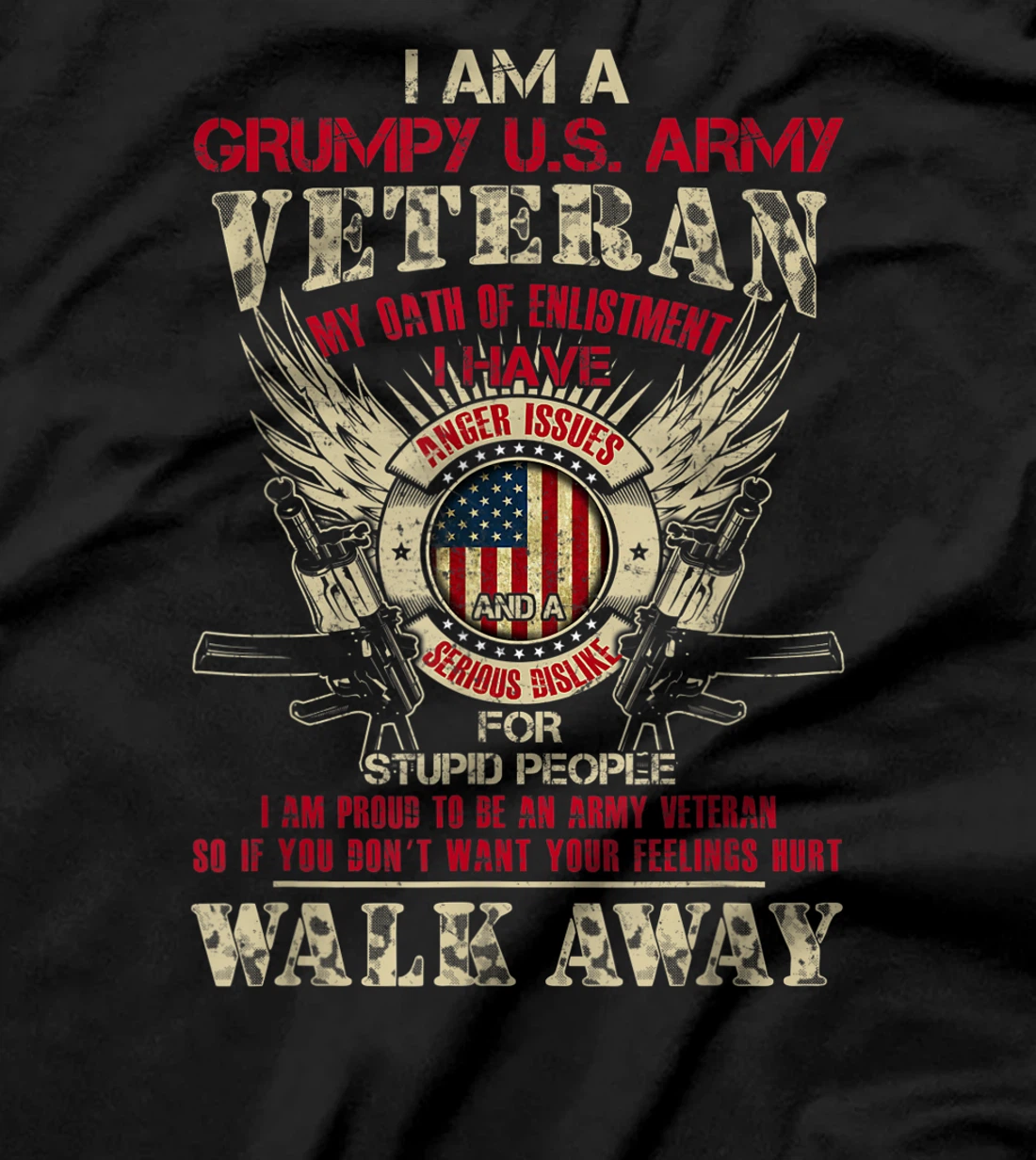 Veteran Design - Proud To Be An Army Veteran T-Shirt