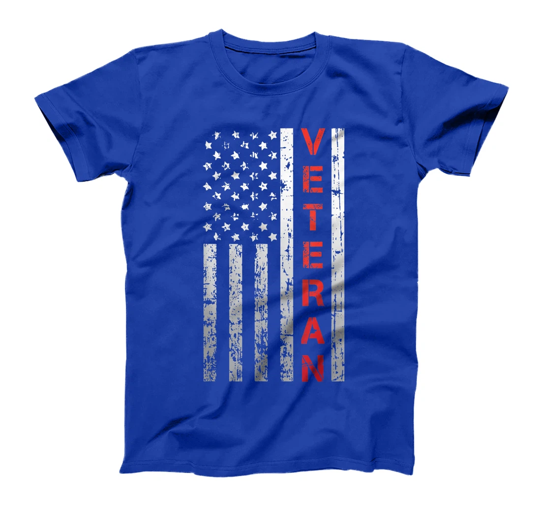 American Flag Veteran Patriotic Cool US Citizenship Gifts T-Shirt