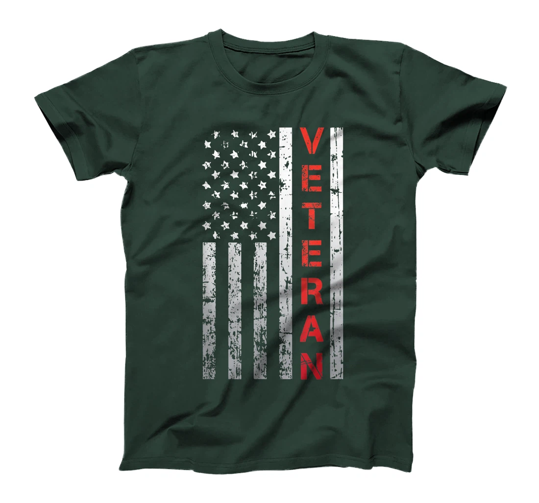American Flag Veteran Patriotic Cool US Citizenship Gifts T-Shirt
