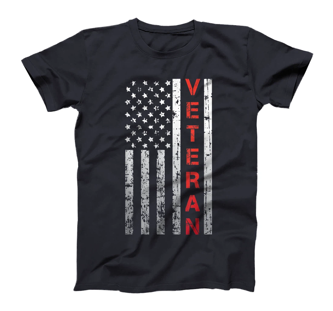 American Flag Veteran Patriotic Cool US Citizenship Gifts T-Shirt