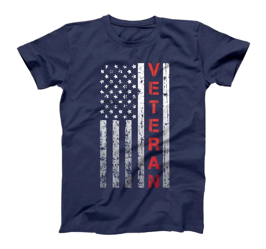 American Flag Veteran Patriotic Cool US Citizenship Gifts T-Shirt