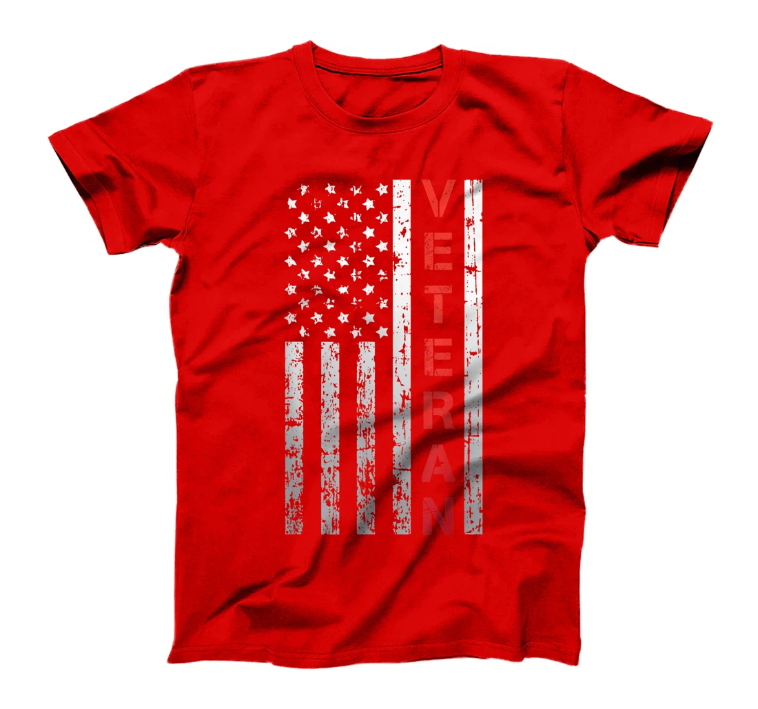 American Flag Veteran Patriotic Cool US Citizenship Gifts T-Shirt