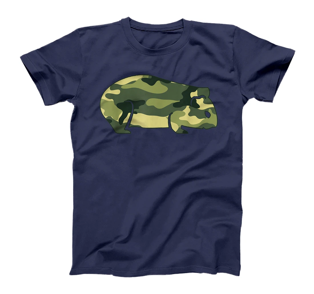 Military Guinea Pig Camo Men Print US Cavy Veteran Gift T-Shirt