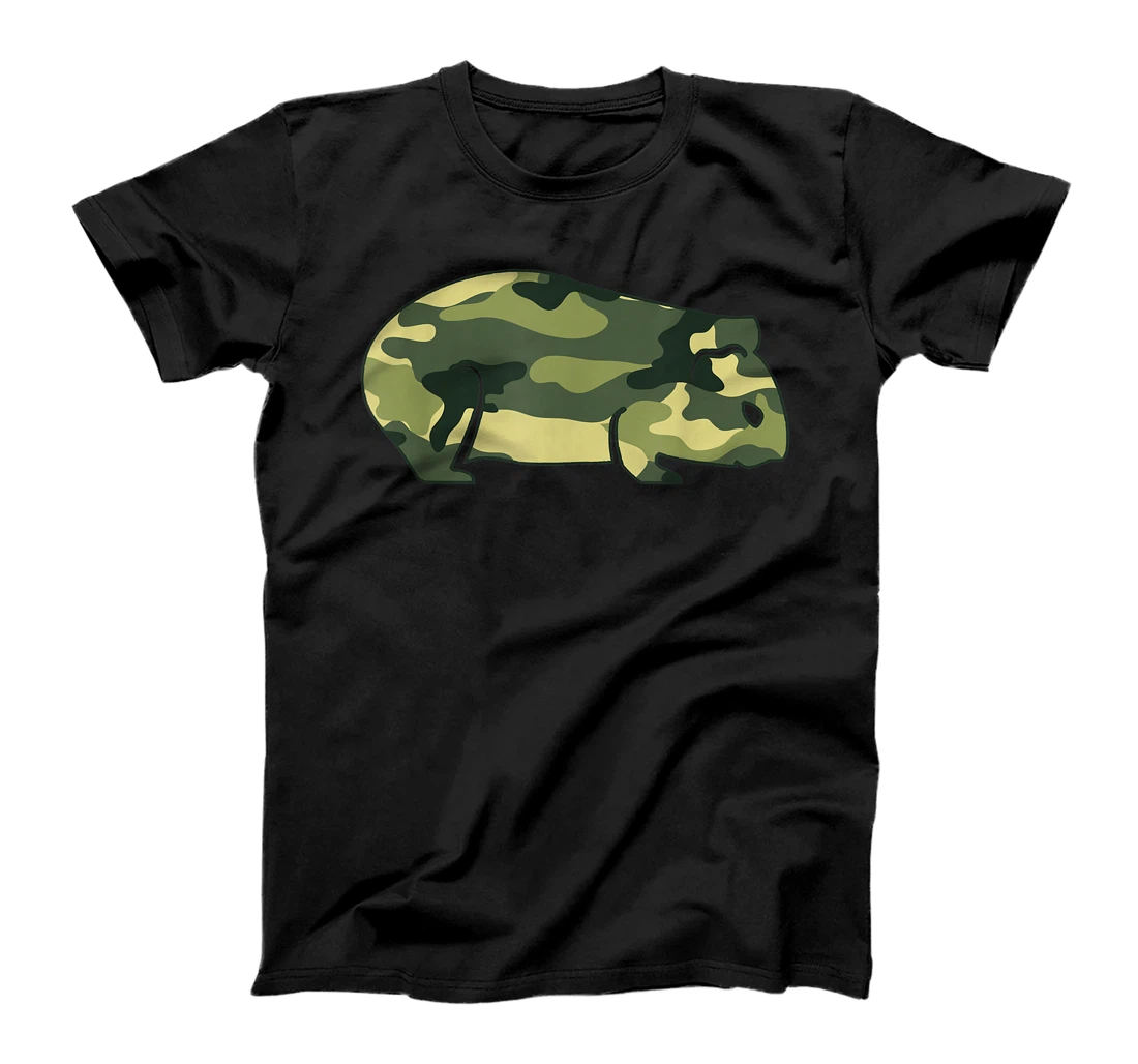 Military Guinea Pig Camo Men Print US Cavy Veteran Gift T-Shirt