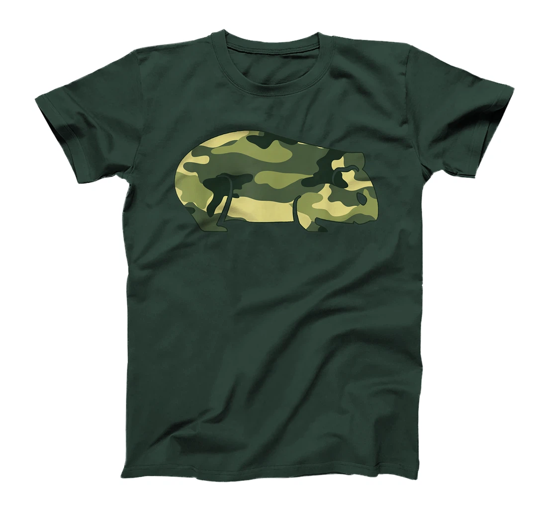 Military Guinea Pig Camo Men Print US Cavy Veteran Gift T-Shirt