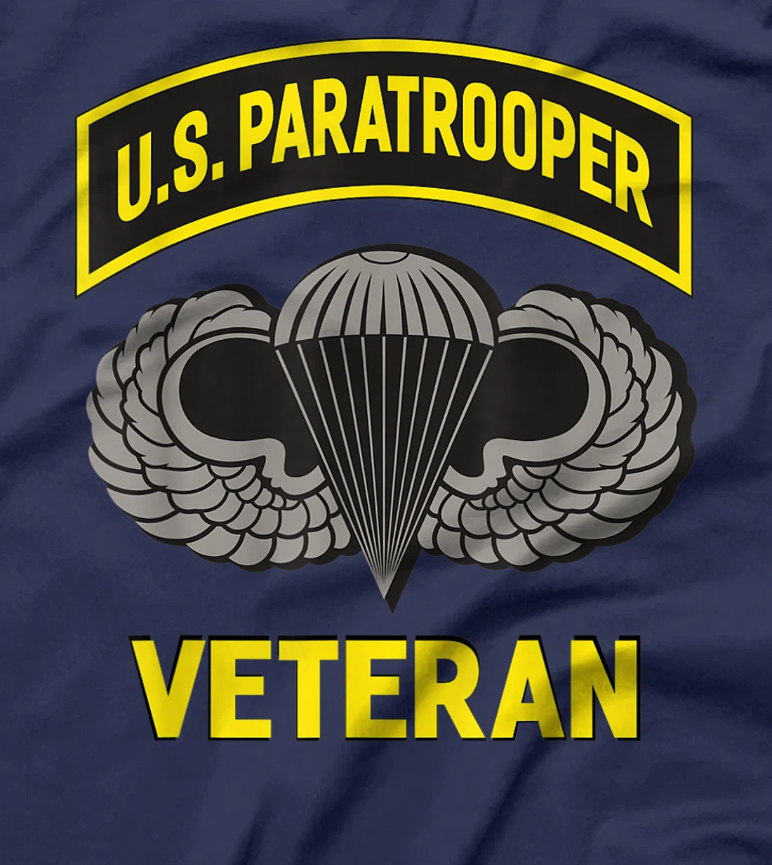 US Paratrooper Airborne Division Army Veteran T-Shirt