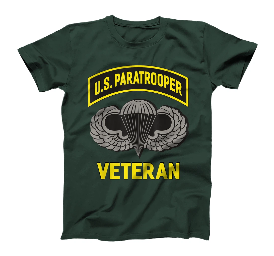 US Paratrooper Airborne Division Army Veteran T-Shirt