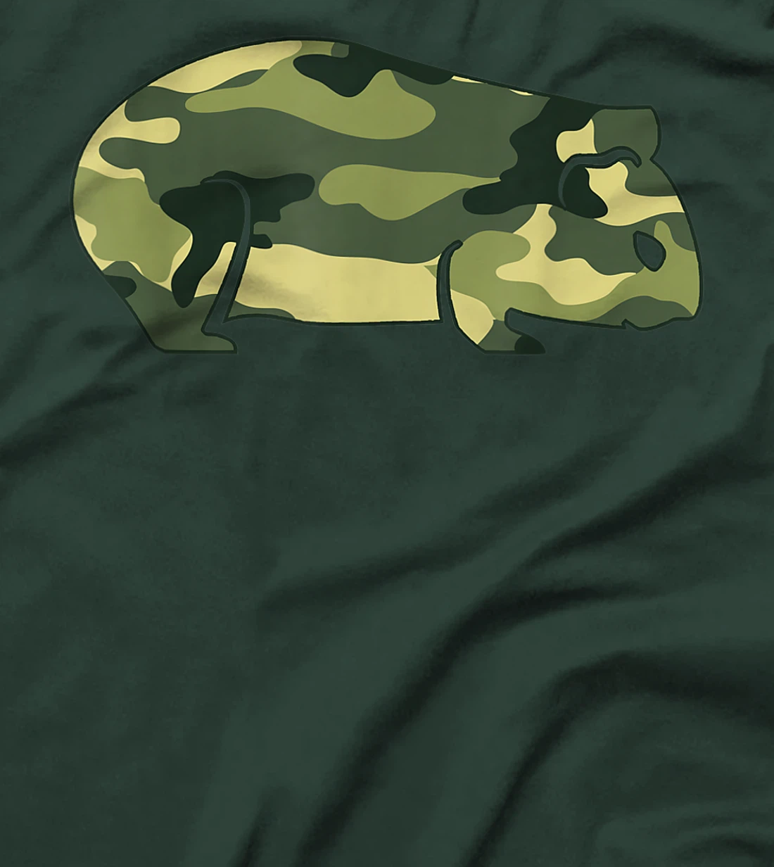 Military Guinea Pig Camo Men Print US Cavy Veteran Gift T-Shirt