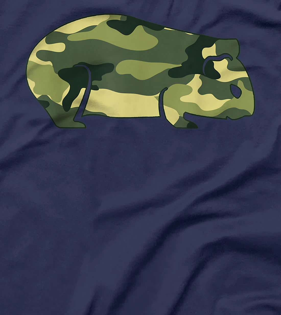 Military Guinea Pig Camo Men Print US Cavy Veteran Gift T-Shirt