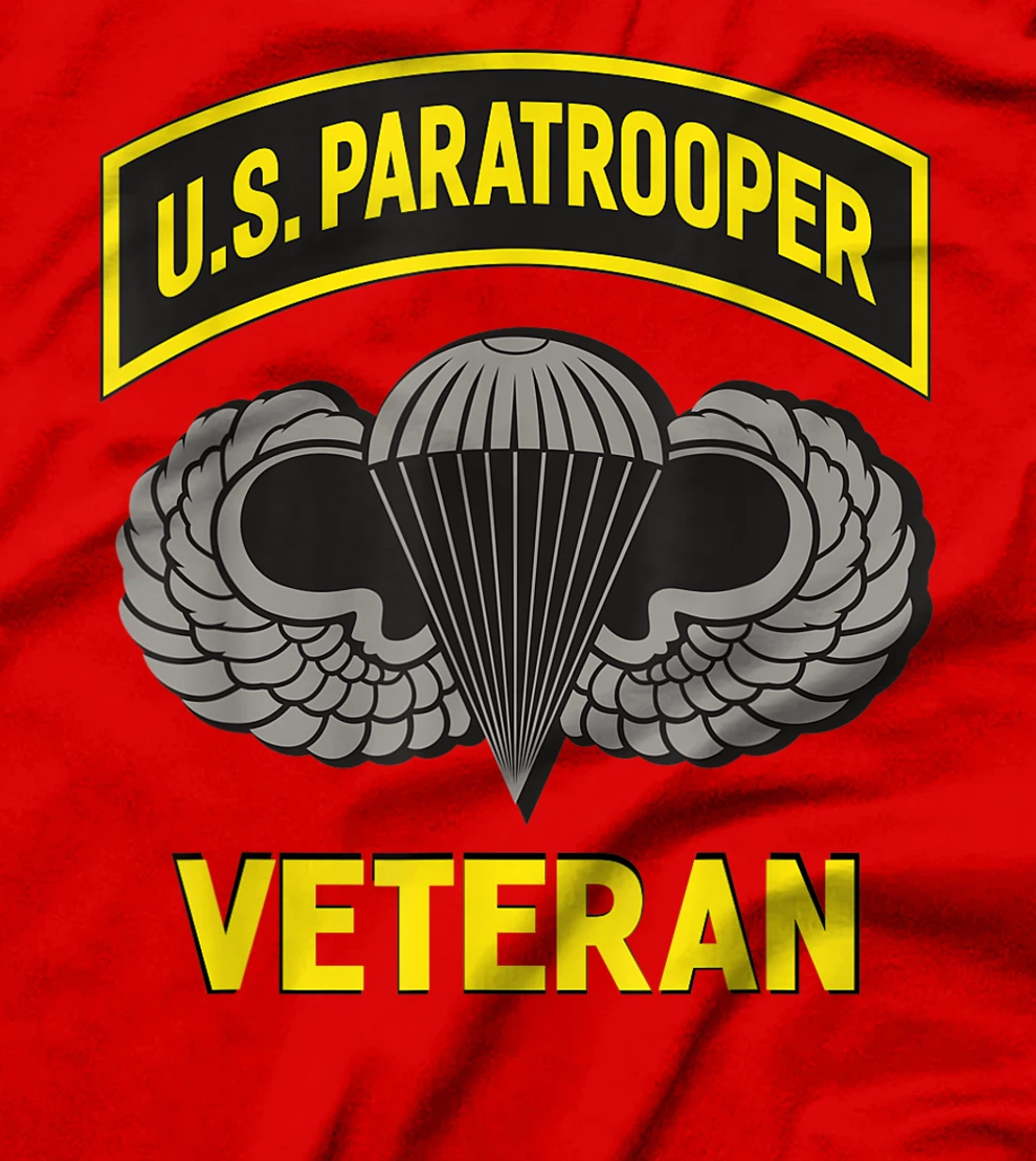 US Paratrooper Airborne Division Army Veteran T-Shirt