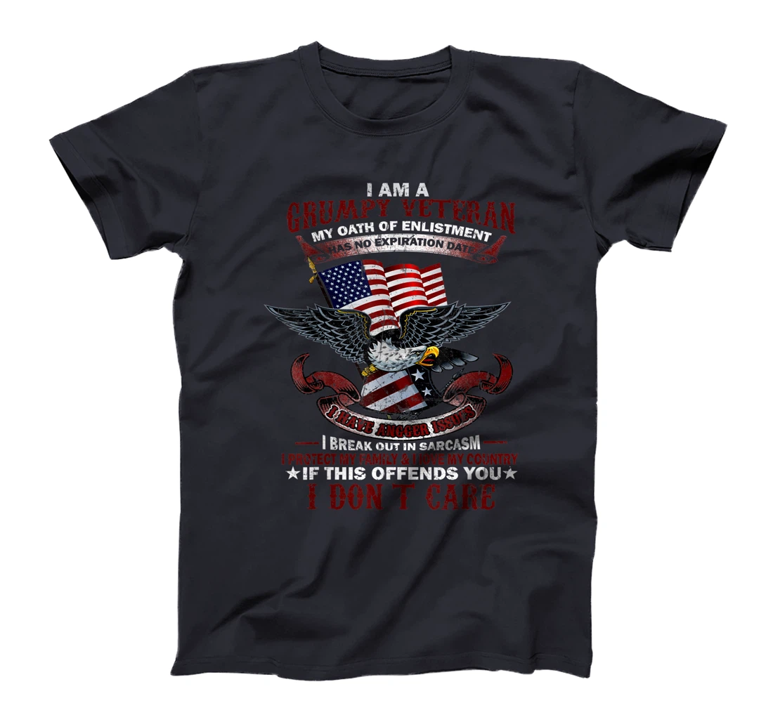 US Veteran - My Oath Of Enlistment Has No Expiration Date T-Shirt
