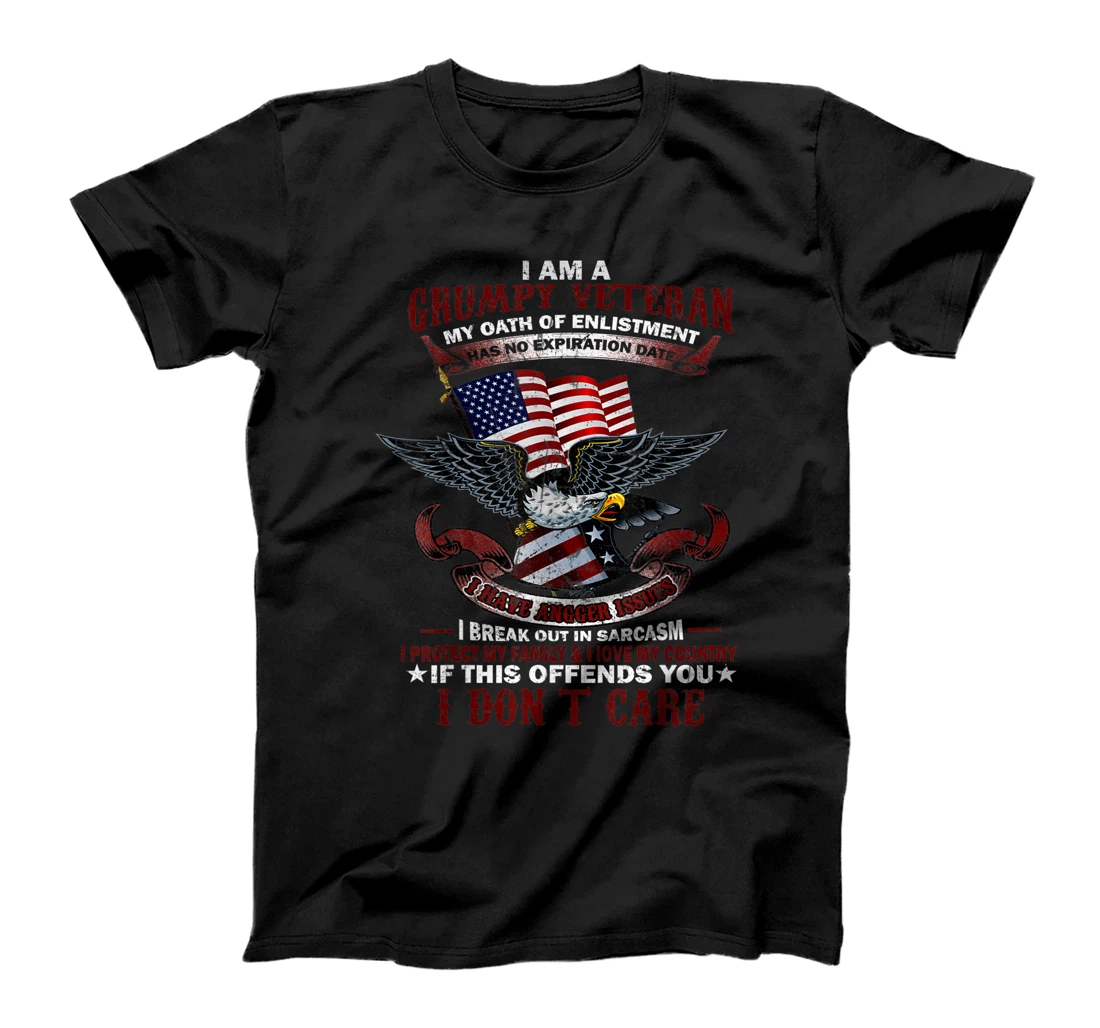US Veteran - My Oath Of Enlistment Has No Expiration Date T-Shirt