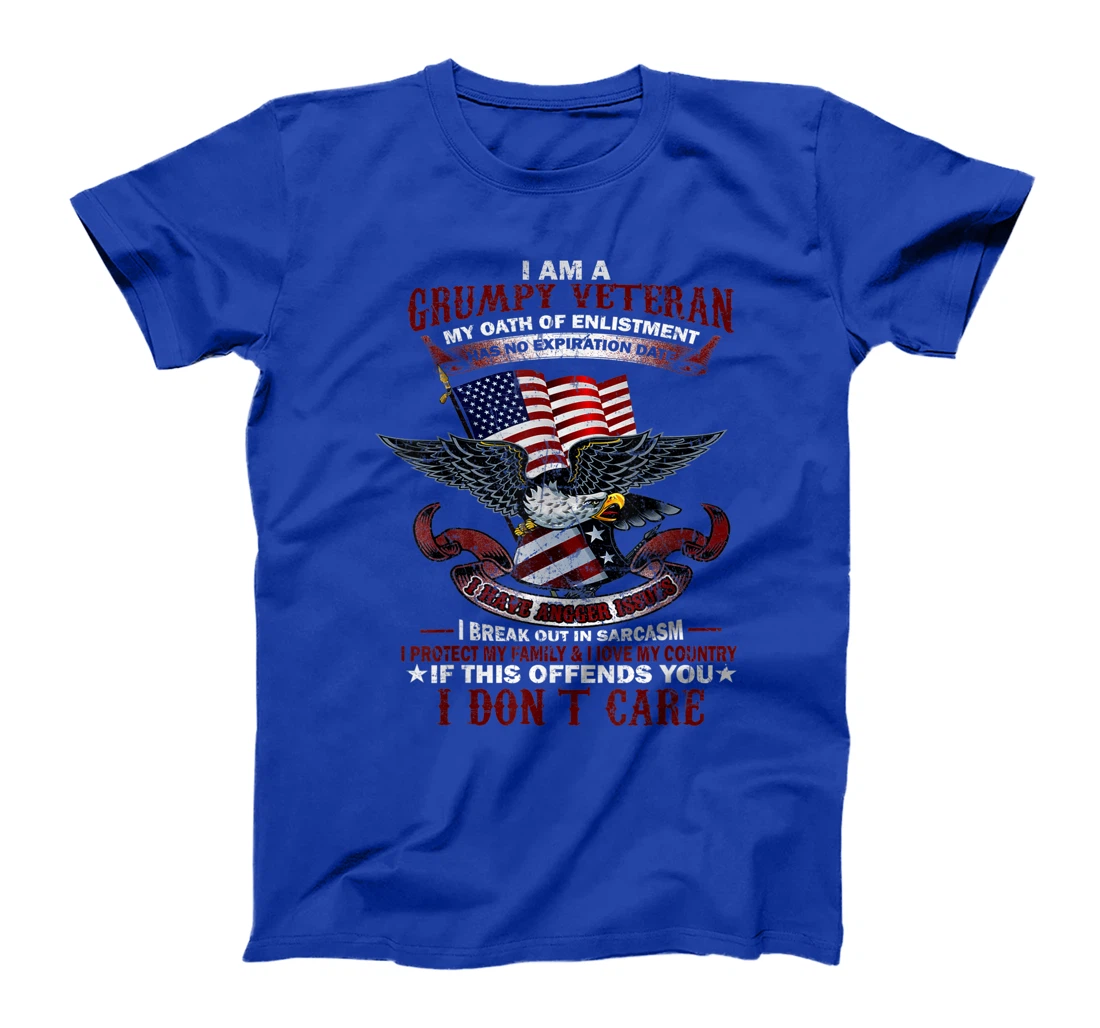 US Veteran - My Oath Of Enlistment Has No Expiration Date T-Shirt