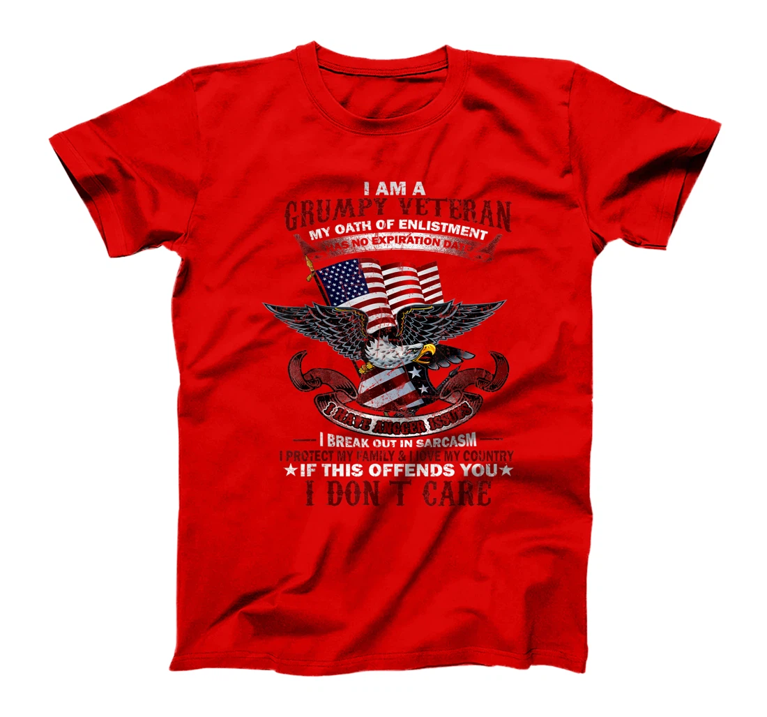 US Veteran - My Oath Of Enlistment Has No Expiration Date T-Shirt