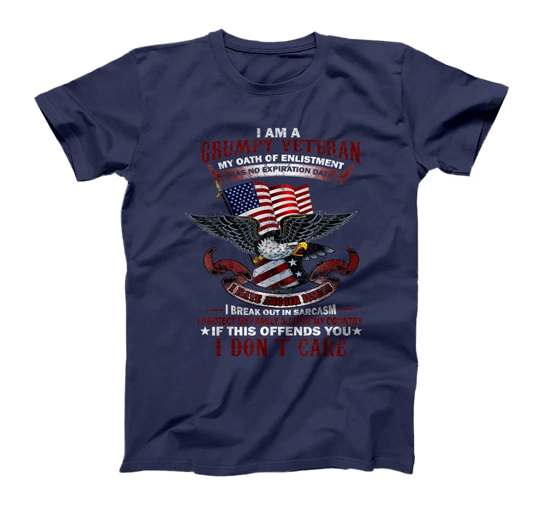 US Veteran - My Oath Of Enlistment Has No Expiration Date T-Shirt