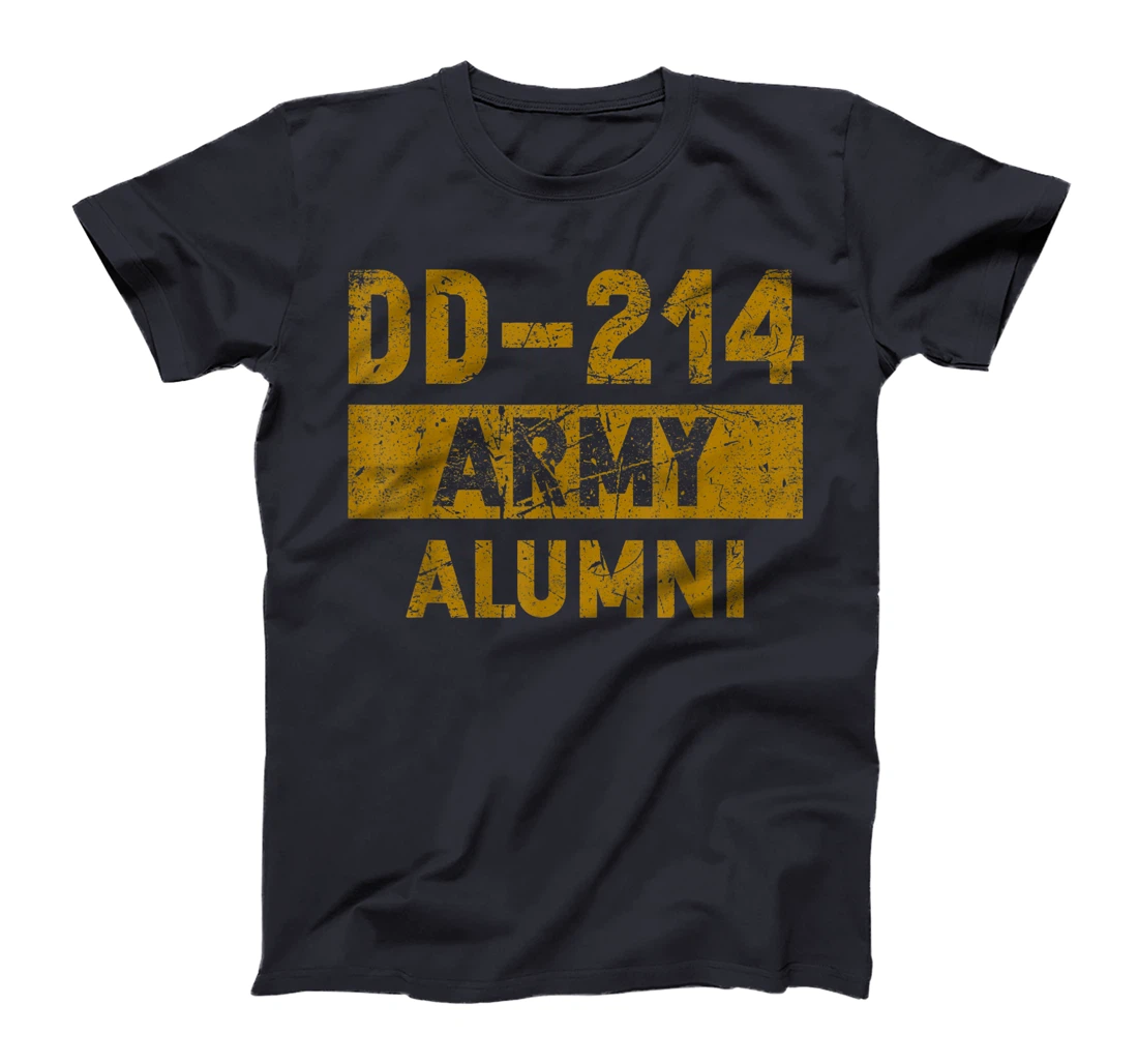 DD-214 US Army Alumni Vintage Veteran Retired Military Gift T-Shirt