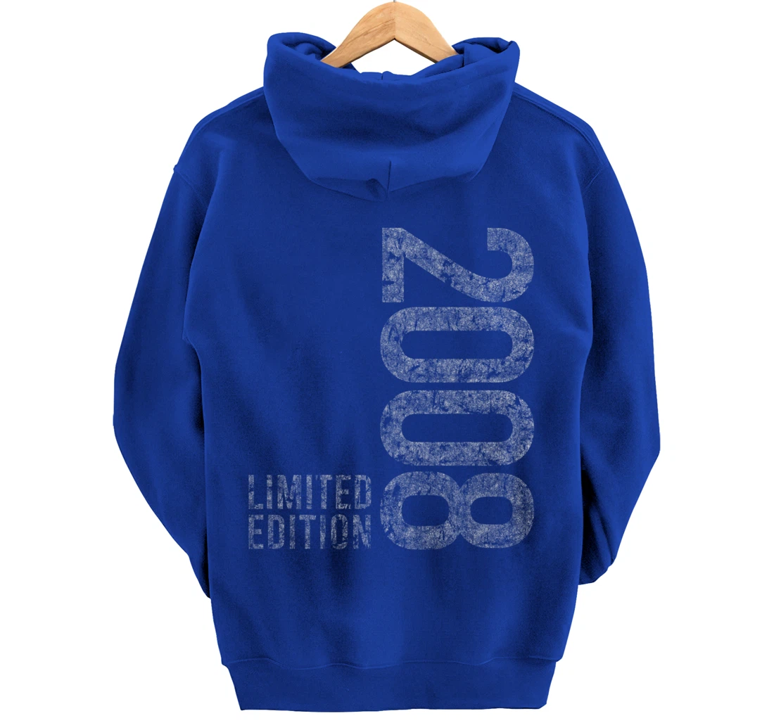 sweet sixteen boy and girl 2008 Vintage 16th birthday Pullover Hoodie