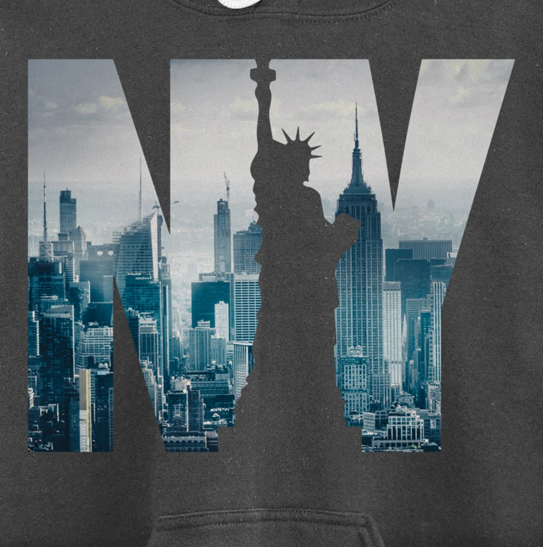 Cool New York City Skyline, I Love New York, New York City Pullover Hoodie