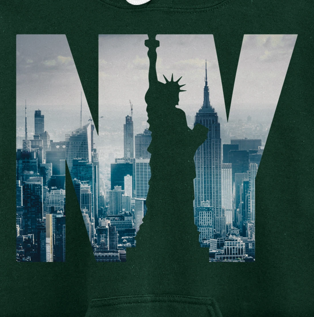 Cool New York City Skyline, I Love New York, New York City Pullover Hoodie