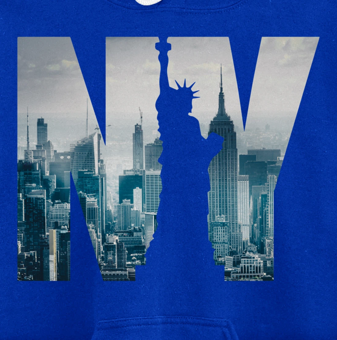 Cool New York City Skyline, I Love New York, New York City Pullover Hoodie