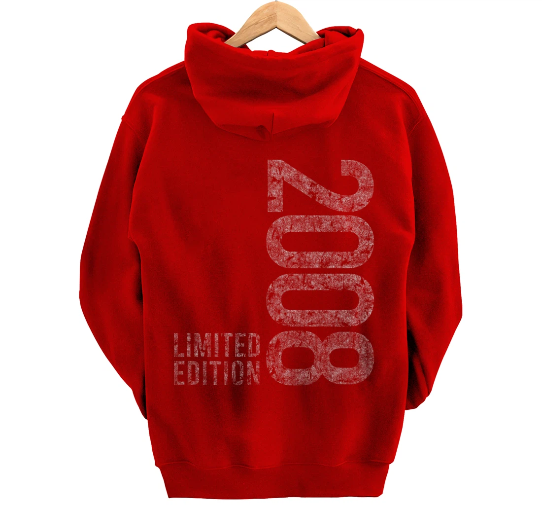 sweet sixteen boy and girl 2008 Vintage 16th birthday Pullover Hoodie