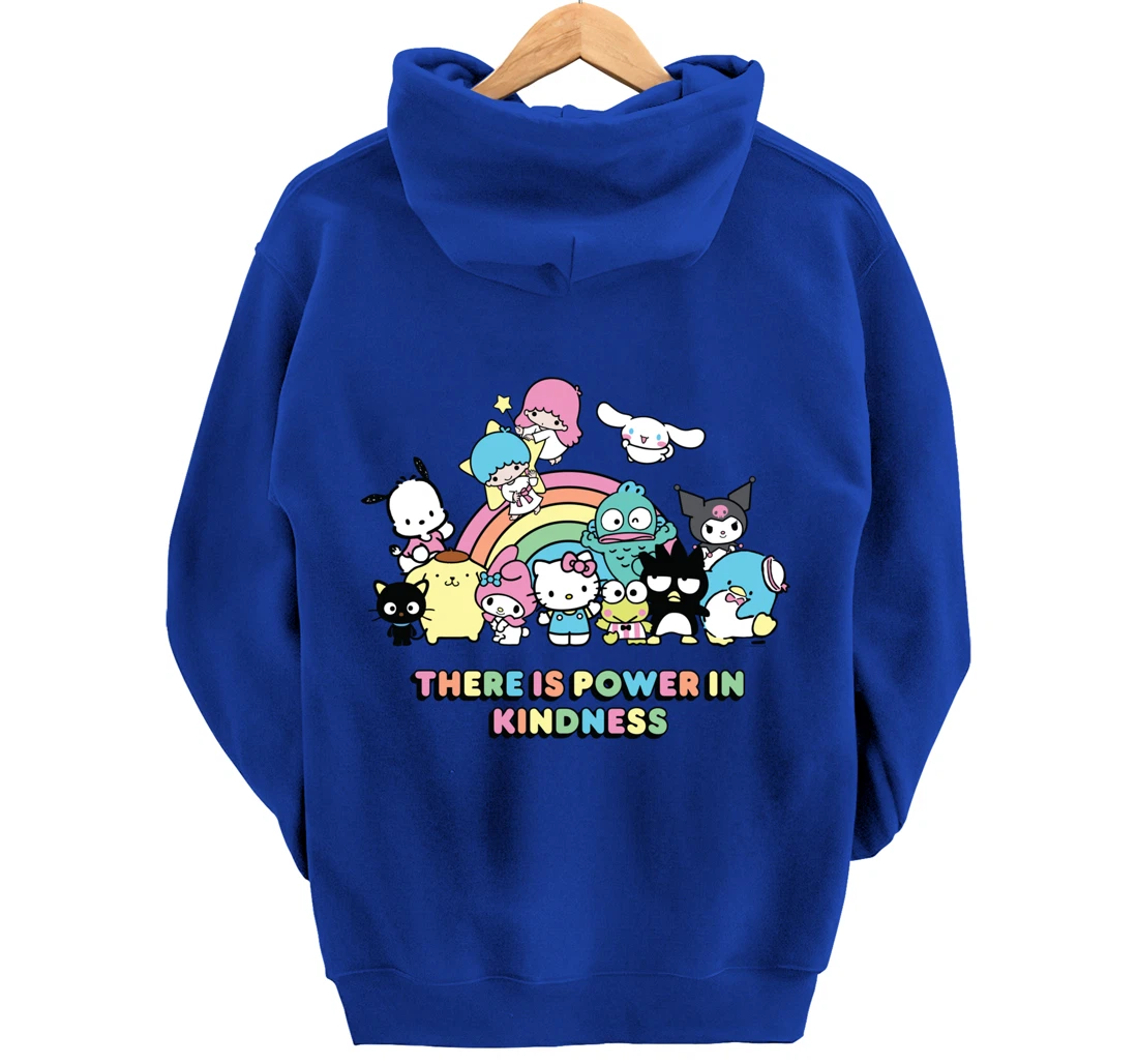 Hello Kitty and Friends There is Power in Kindness unisex adult Pullover Hoodie, Long Sleeve