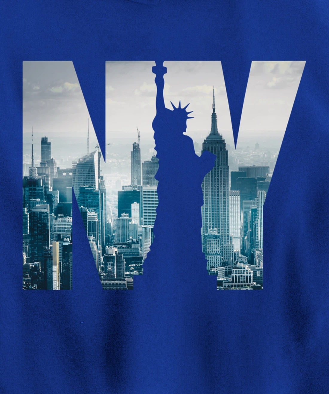 Cool New York City Skyline, I Love New York, New York City Pullover Hoodie