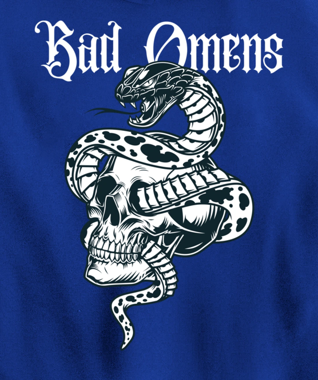Bad Omens Tee: Mystic snake & Skull Pullover Hoodie