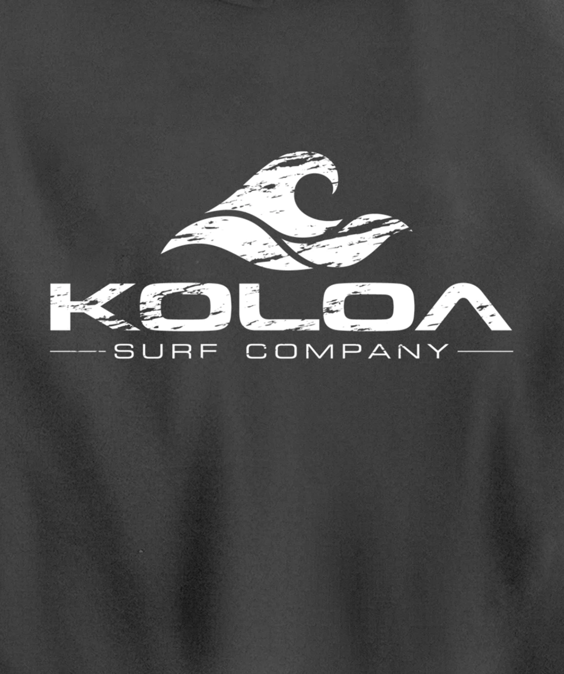 Koloa Vintage Wave Logo Pullover Hoodie