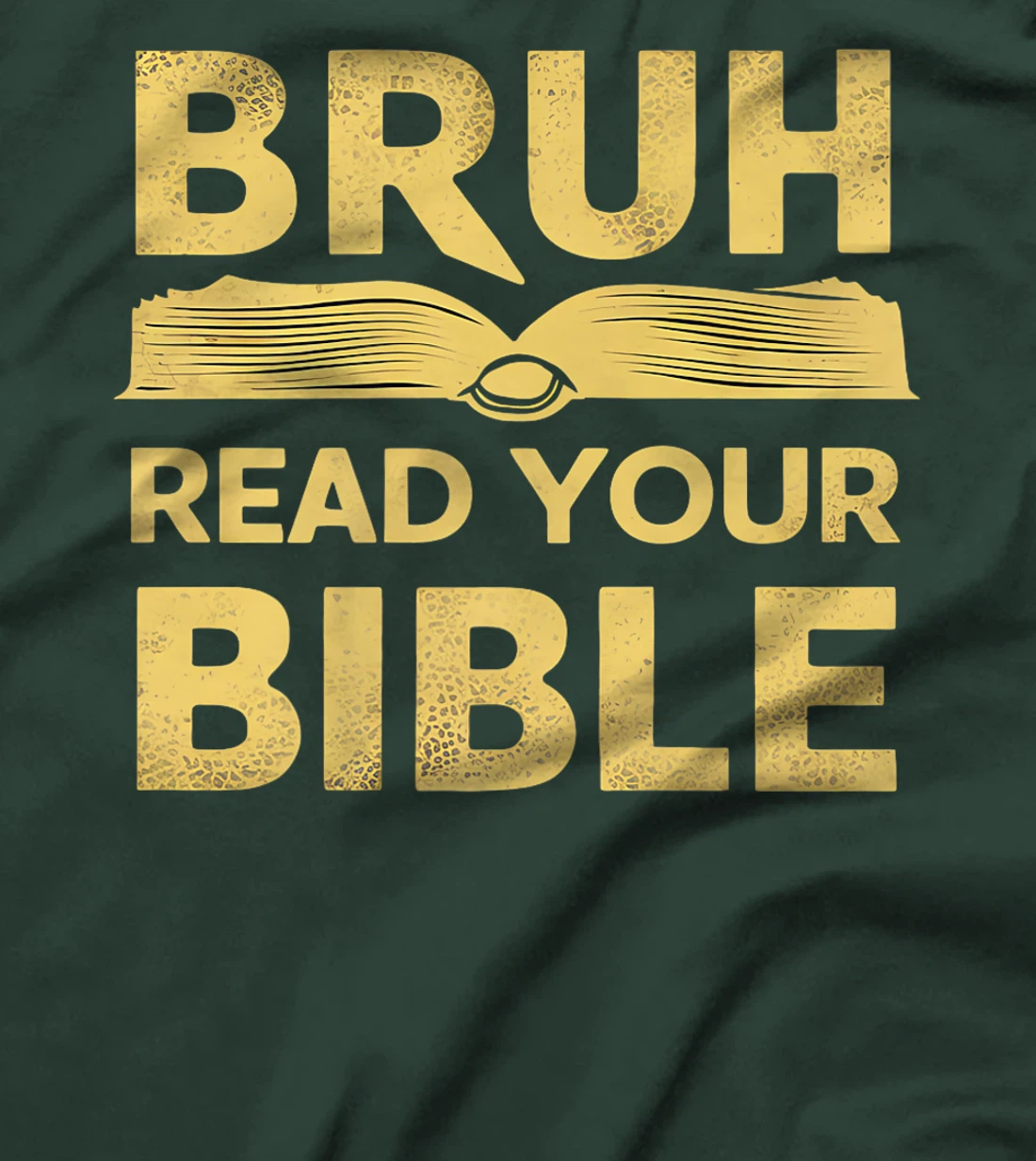 bruh meme read your bible god funny modern christian church Premium T-Shirt