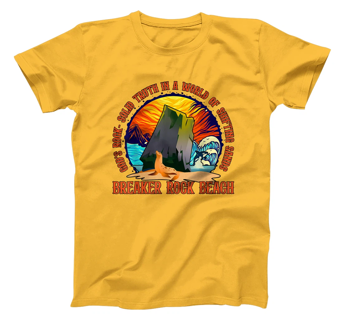 God's Rock-Solid Breaker Rock Beach Vbs 2024 Christian T-Shirt