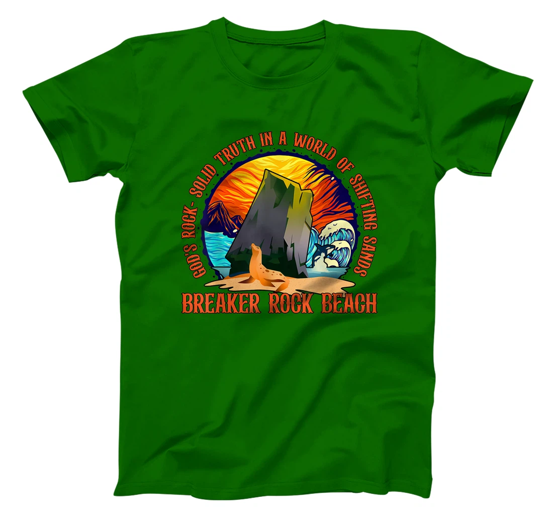 God's Rock-Solid Breaker Rock Beach Vbs 2024 Christian T-Shirt