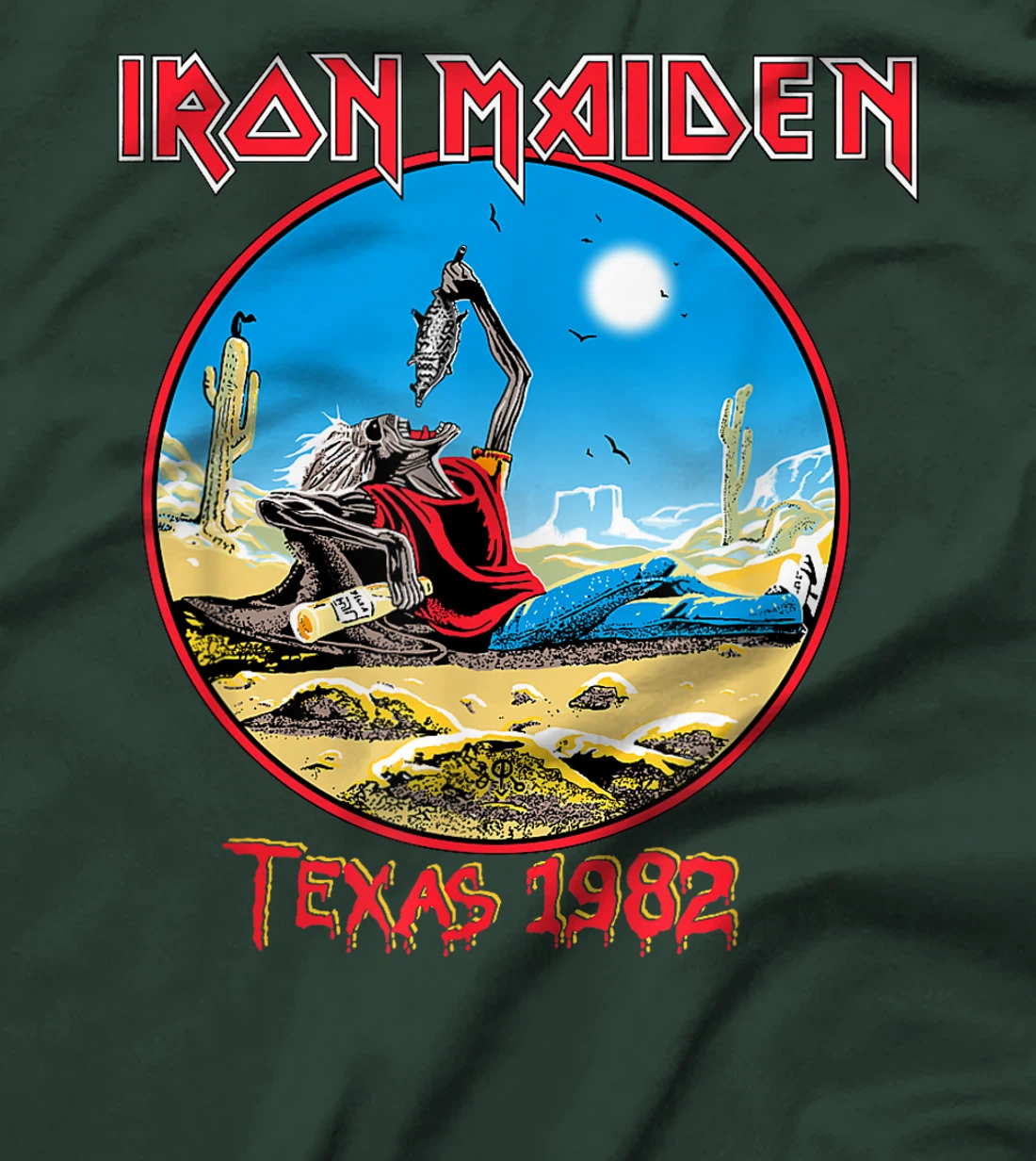 Iron Maiden - Beast Tames Texas T-Shirt