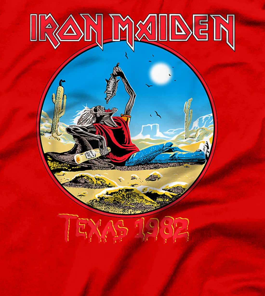 Iron Maiden - Beast Tames Texas T-Shirt
