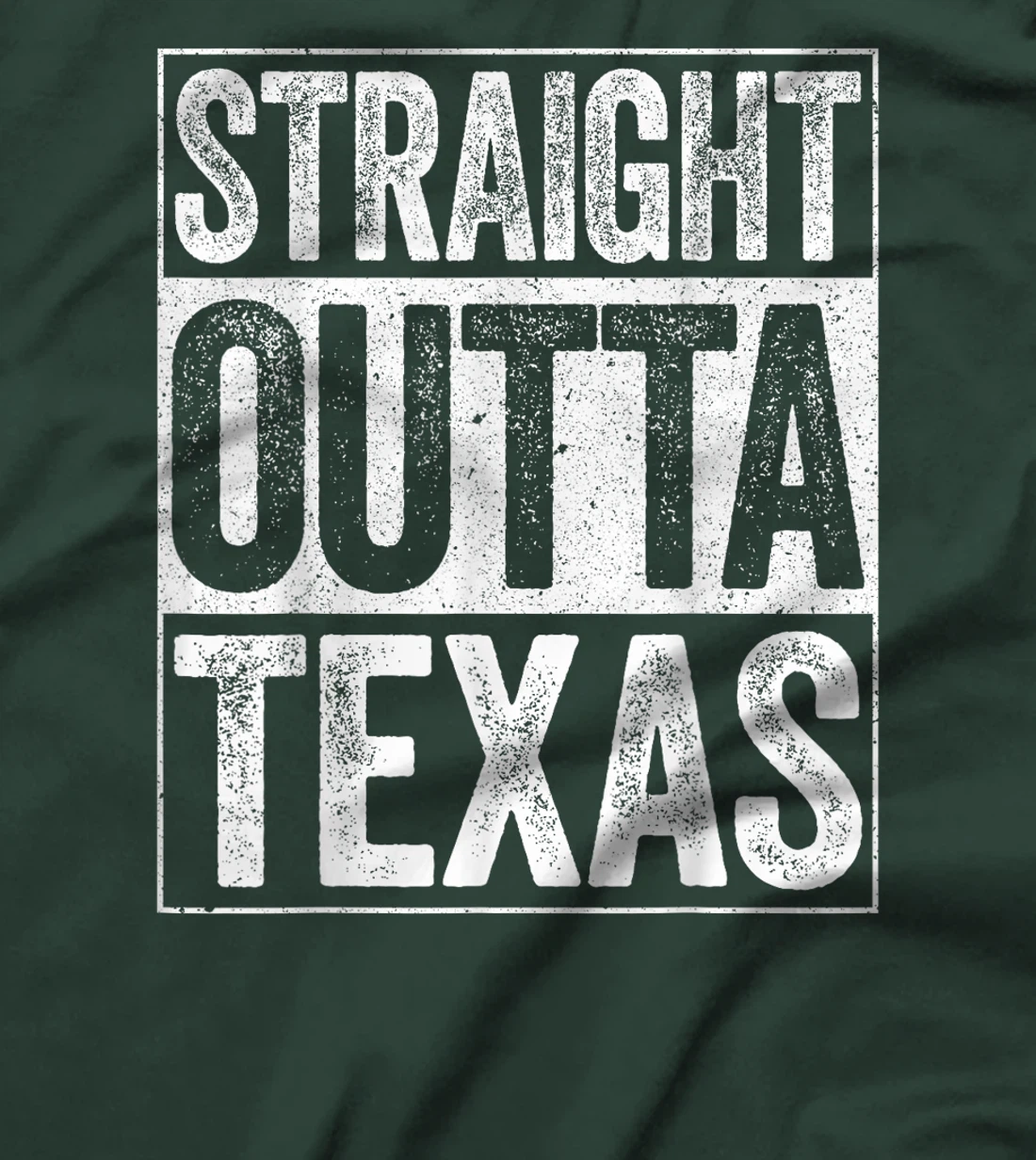 Straight Outta Texas T-Shirt TX State Gift Shirt
