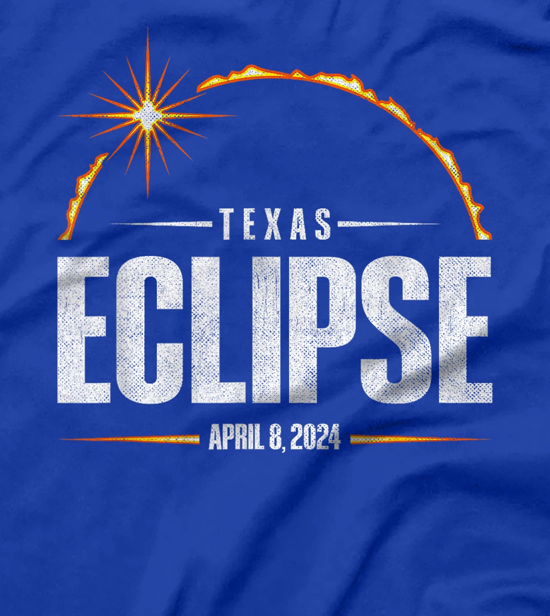 Womens 2024 Total Solar Eclipse Texas - Total Eclipse 2024 T-Shirt