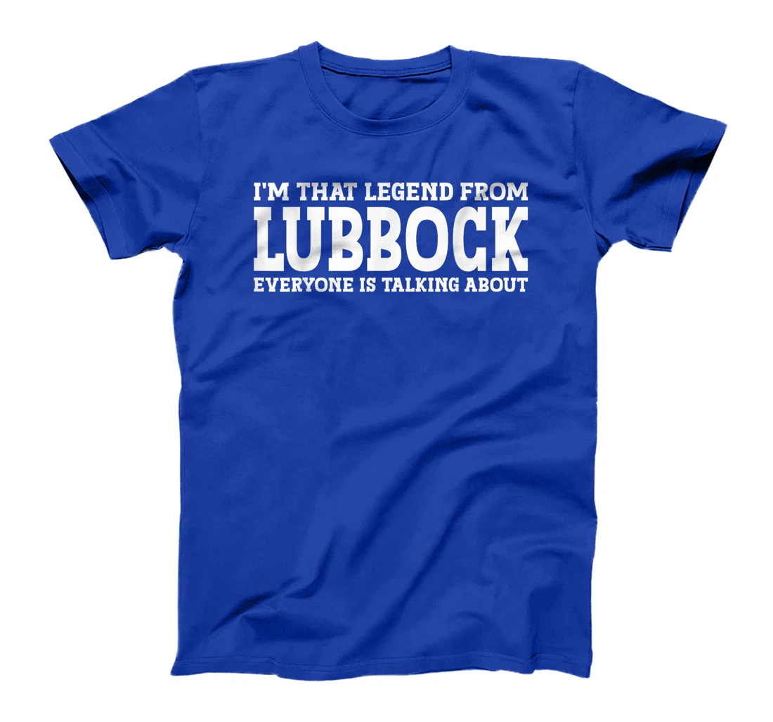 Lubbock Hometown TX Texas Home Roots Funny City Lubbock T-Shirt