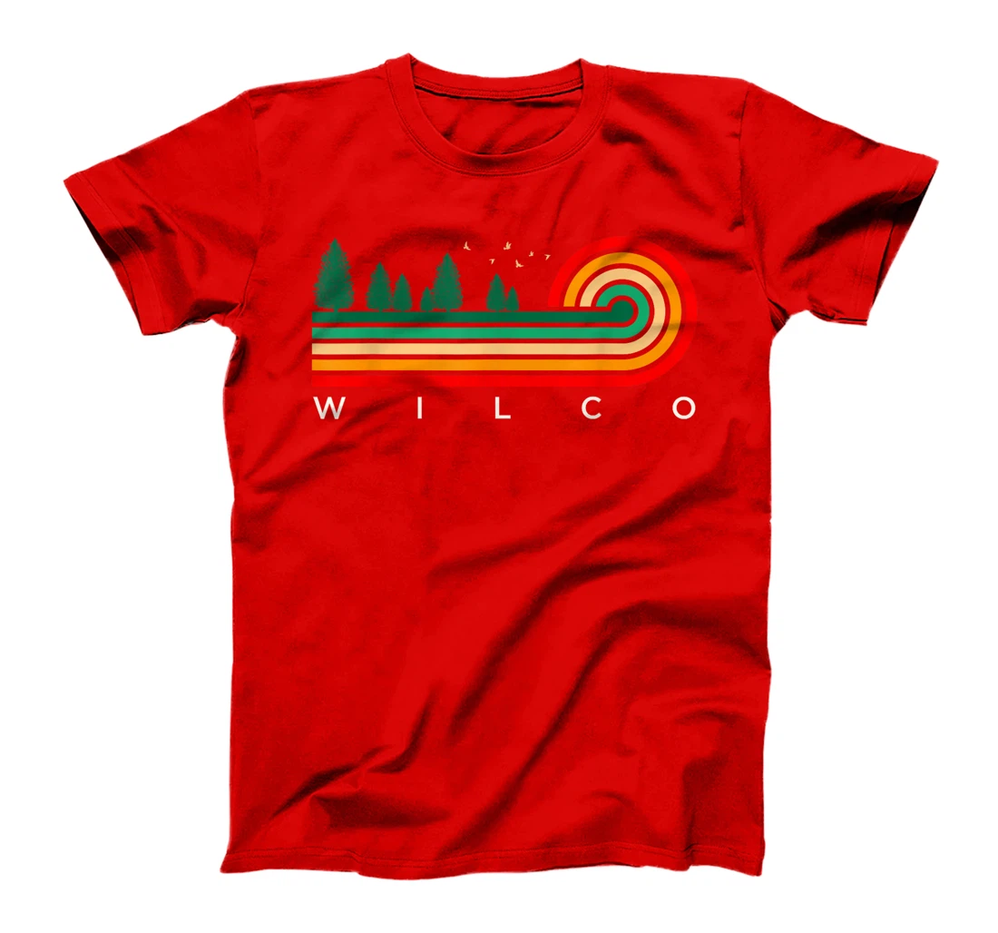 Evergreen Vintage Stripes Wilco, Texas T-Shirt