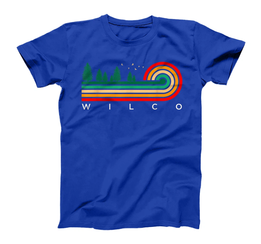 Evergreen Vintage Stripes Wilco, Texas T-Shirt